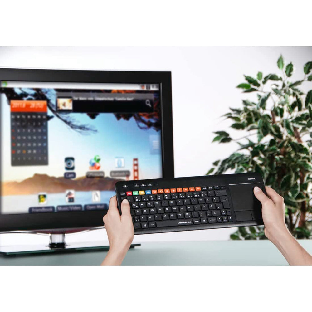 Hama Teclado Inalambrico Smart TV Uzzano 3.0" para Smart TV de Samsung